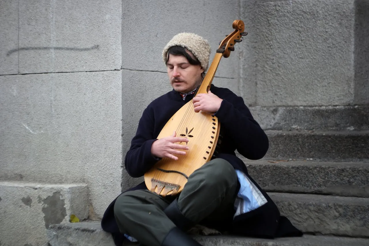 Bandoura, instrument de musique traditionnel ukrainien